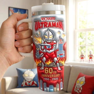 60th Anniversary Giant Hero Tumbler - Personalized Anniversary Gift 02tgqn120326-Homacus