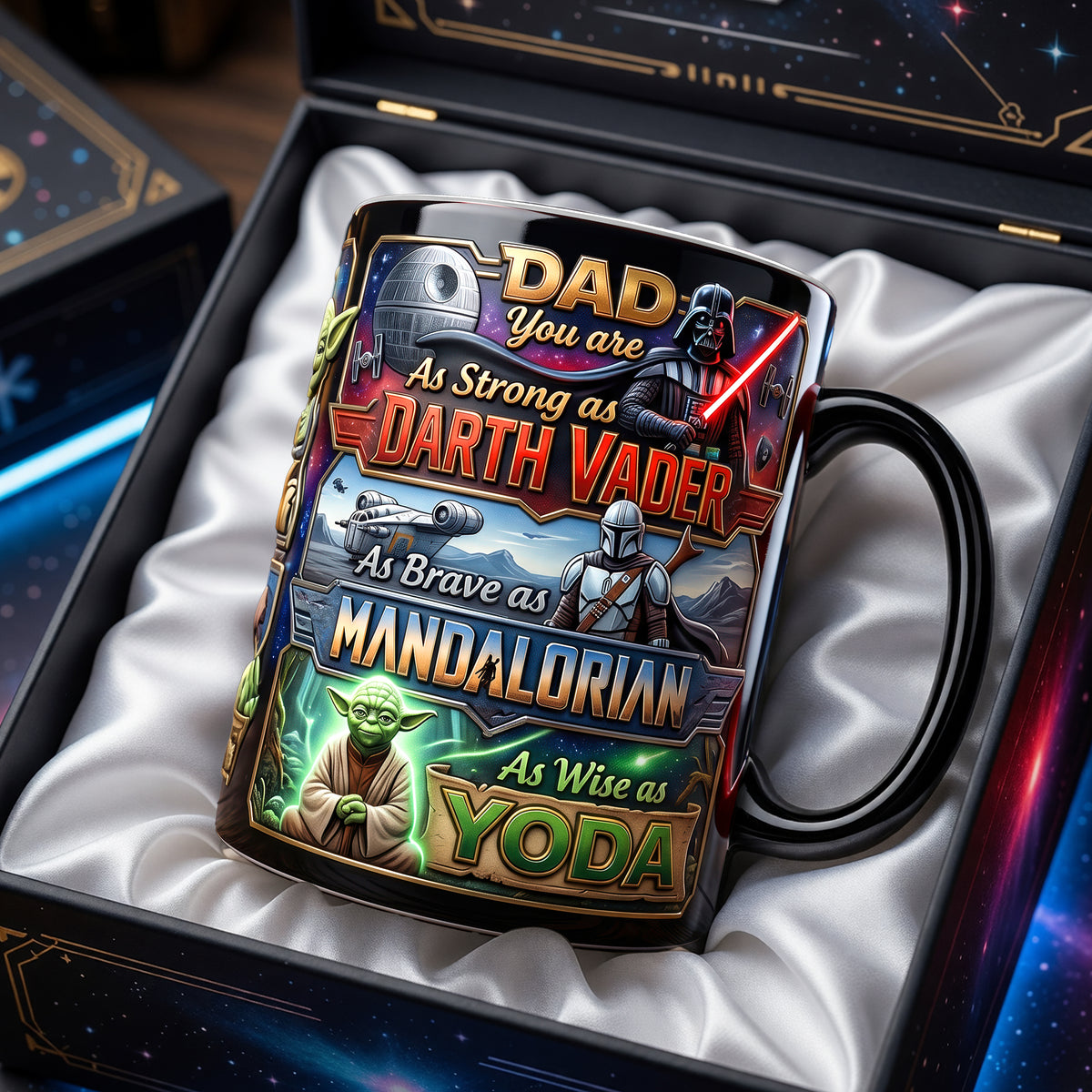 Cosmic Dad Magic Coffee Mug - Personalized Gifts For Dad 03paqn080526-Homacus