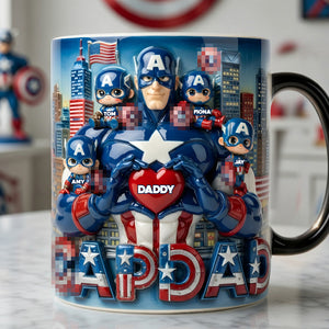 Shadow Hero Dad Magic Coffee Mug - Personalized Gifts For Dads 04OHLU160426-Homacus