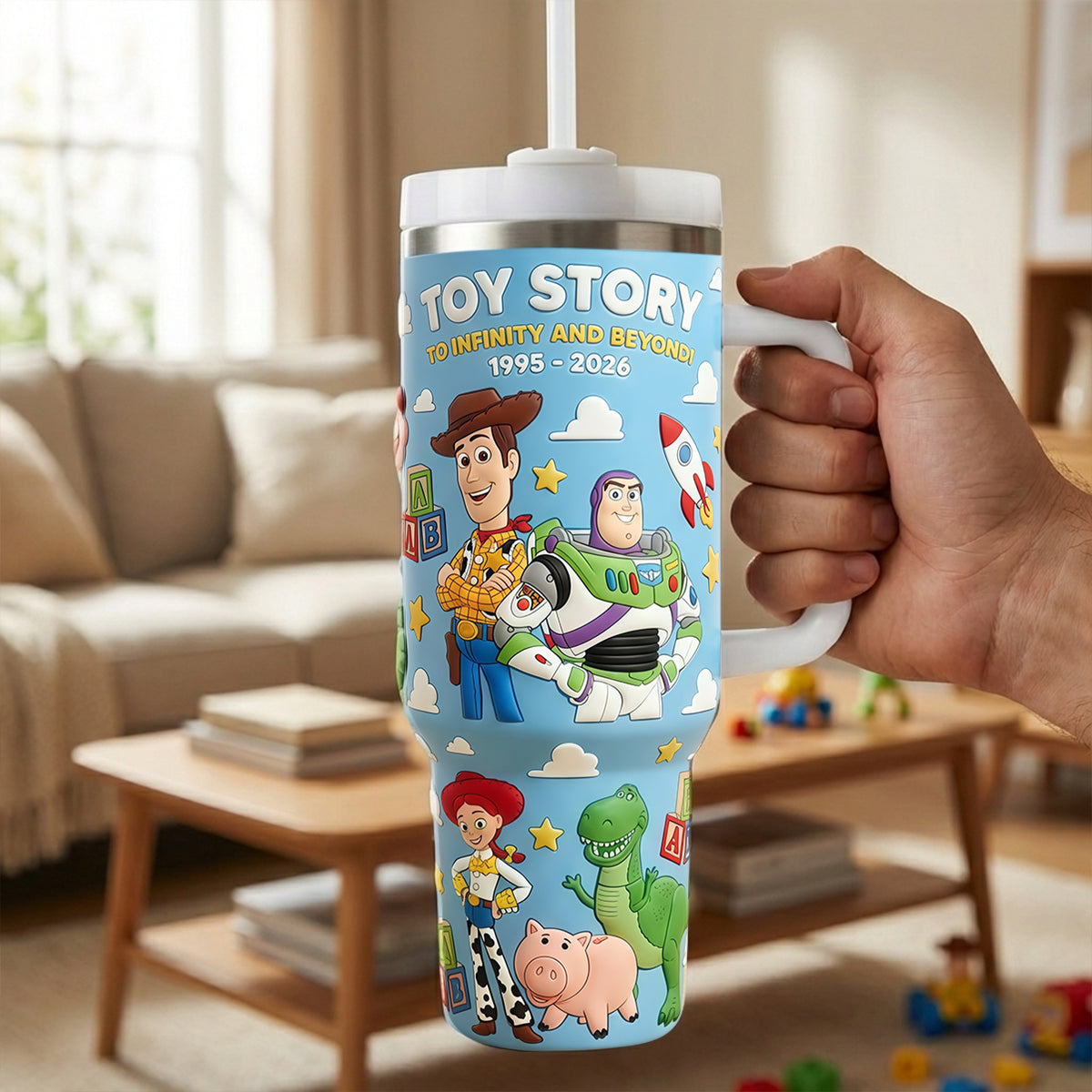 Cute Adventure Characters 40oz Tumbler - Personalized Gifts 02natn090226-Homacus