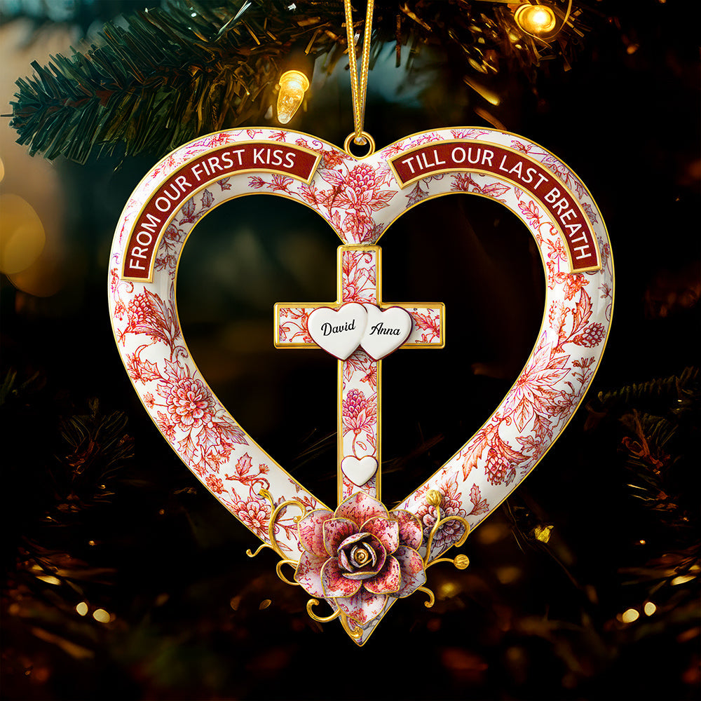 Christian Couple Christmas Ornament - Personalized Gifts For Couple 02toqn300925-Homacus