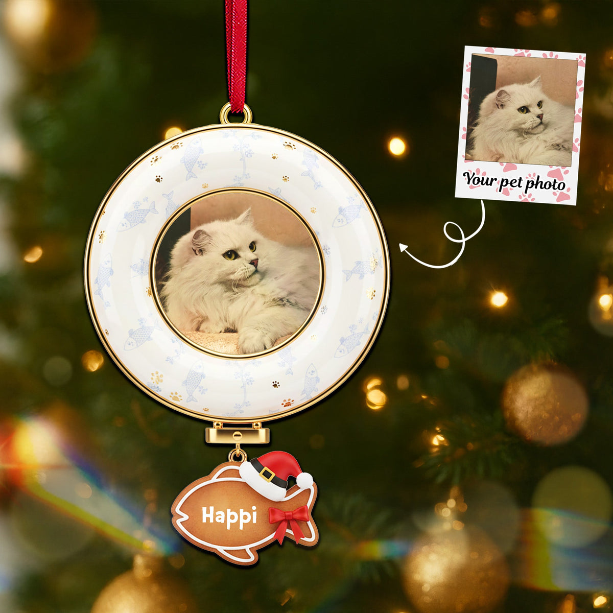 Personalized Christmas Gifts For Pet Lovers Acrylic Ornament 02kimg251025-Homacus