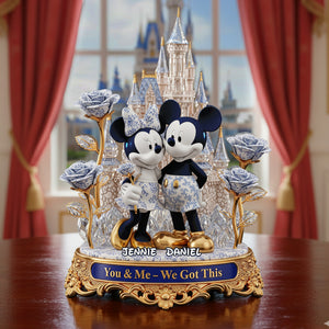 Castle Of Love Acrylic Plaque - Personalized Christmas Gifts For Couples 04PGLU190925-Homacus