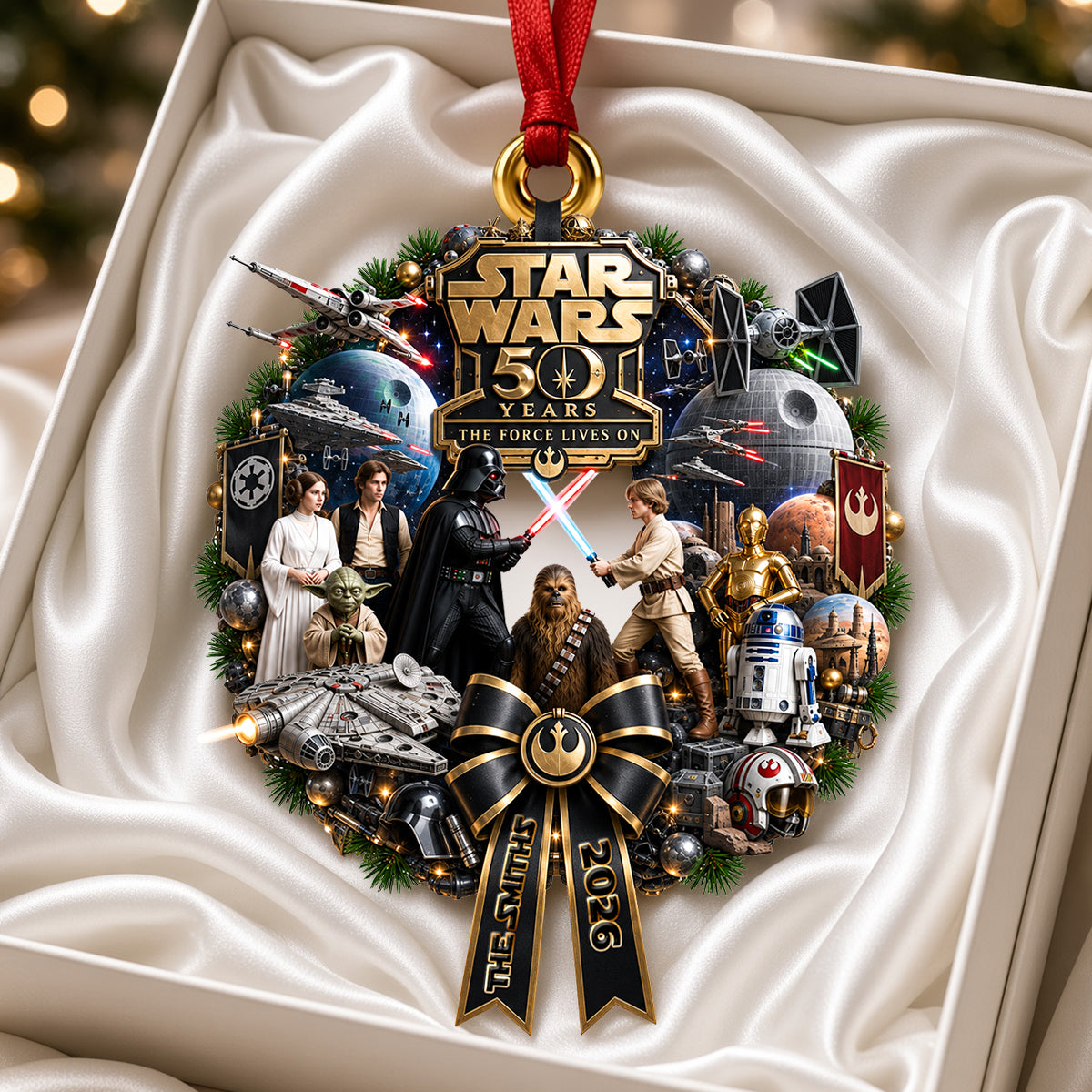 50 Years Acrylic Ornament - Personalized Gifts For Film Lovers 02OHDH230926