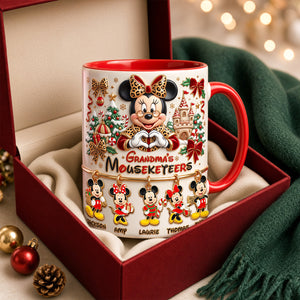 Grandma's Favorite Mouse Accent Mug - Personalized Gifts For Grandma 01nadh081026-Homacus