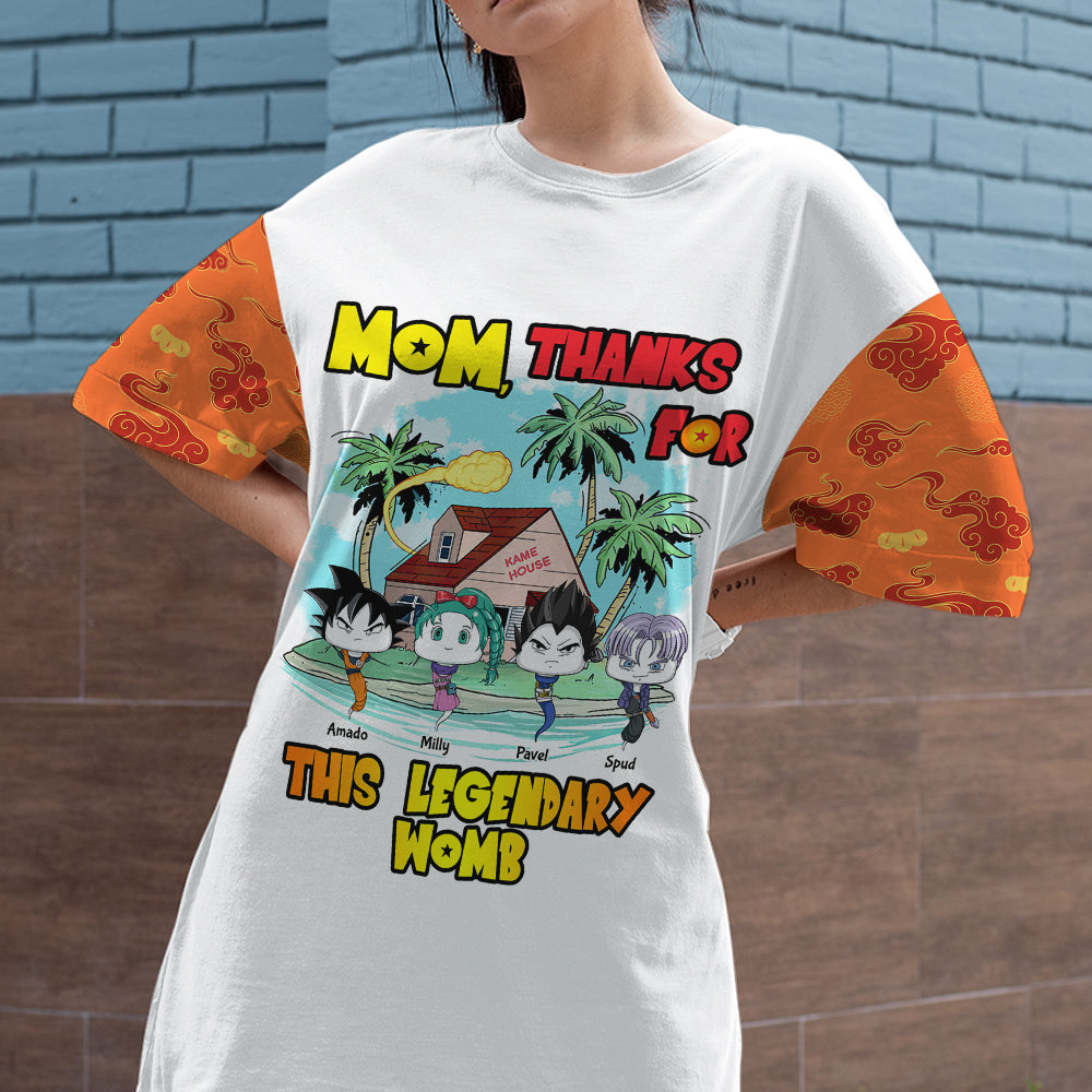 Personalized Gifts For Mom Raglan Dress Funny Sperm 04TODT280325-Homacus