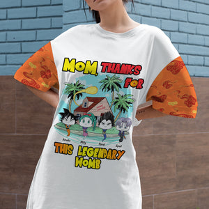 Personalized Gifts For Mom Raglan Dress Funny Sperm 04TODT280325-Homacus