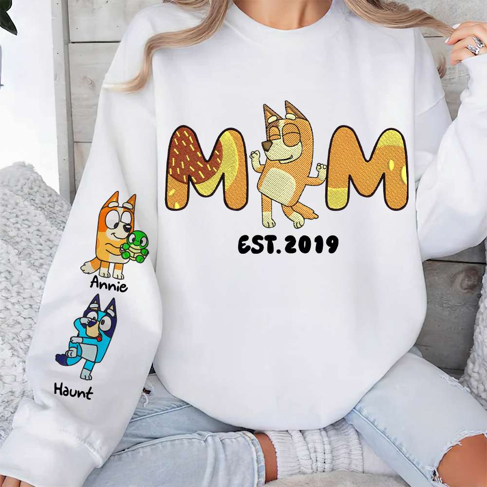 Personalized Gifts For Mom Shirt Cartoon Kids 01OHLU220325-Homacus
