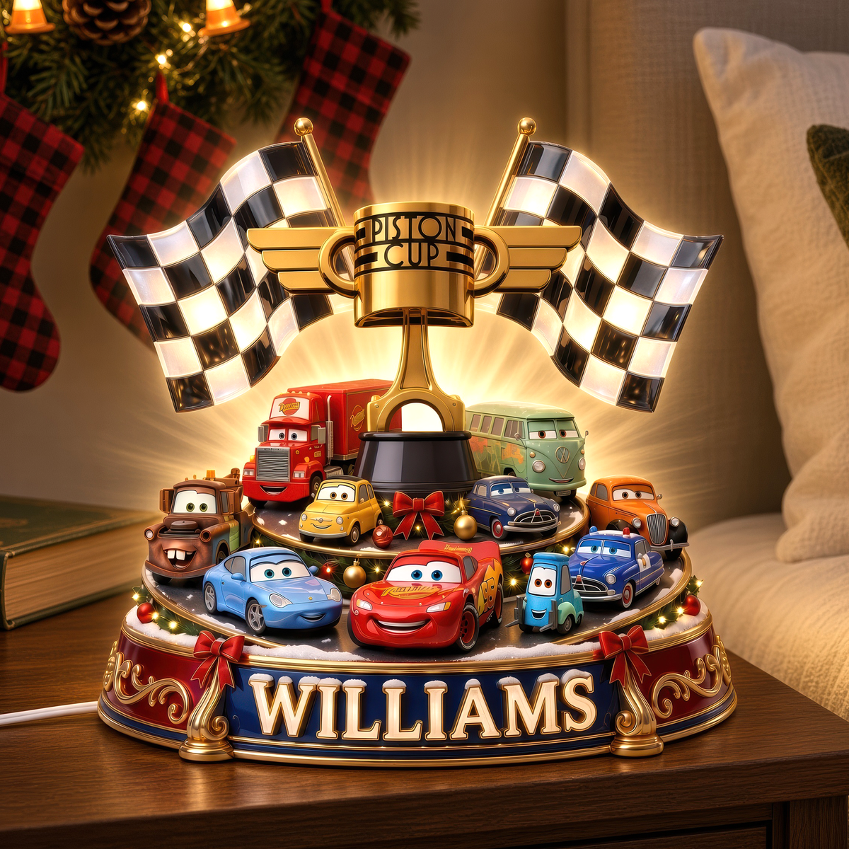 Speed Champion Acrylic Light Box - Personalized Christmas Gifts 08tyqn211026-Homacus