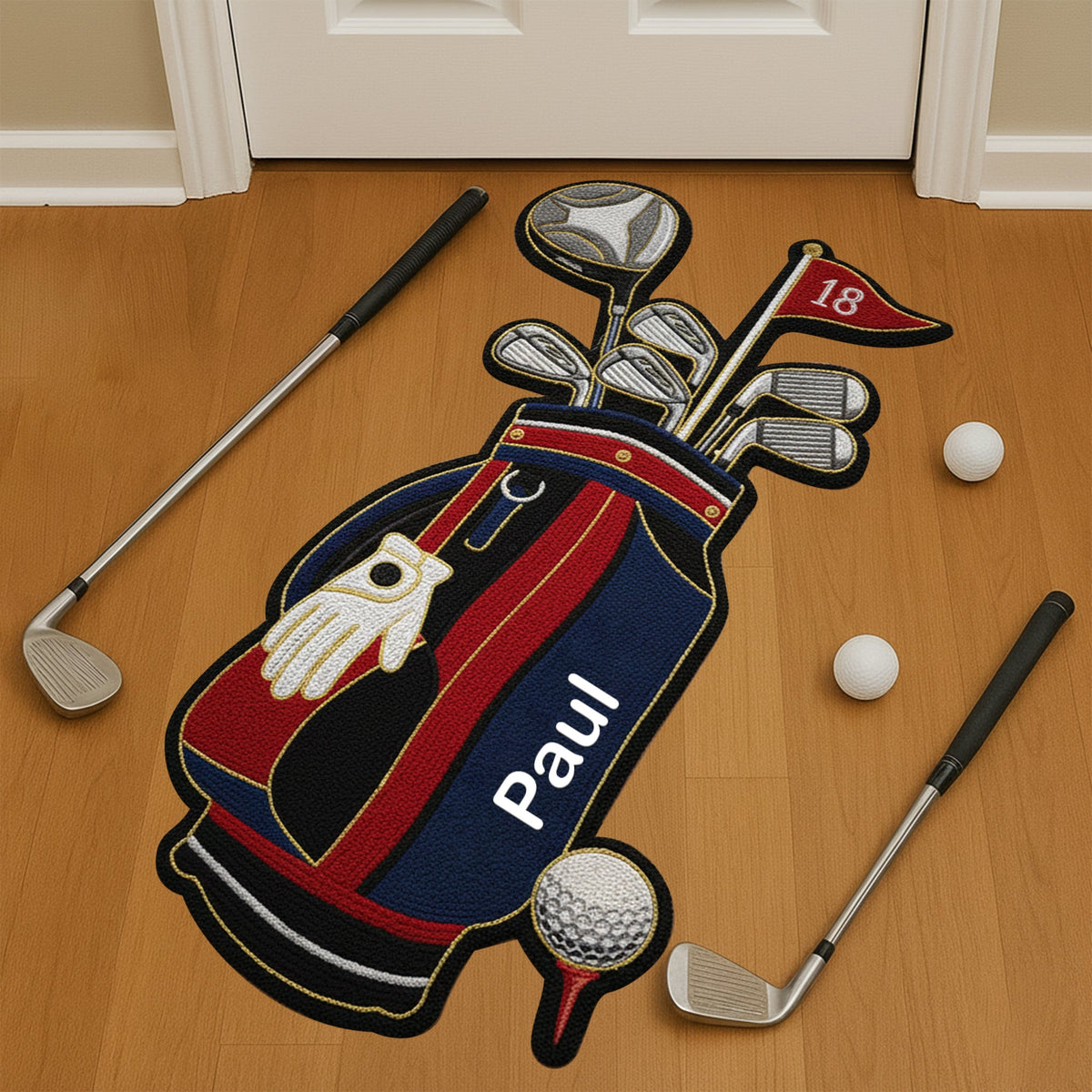 Fairway Style Golf Bag Doormat - Personalized Gifts For Golfers 04HYLU081025-Homacus