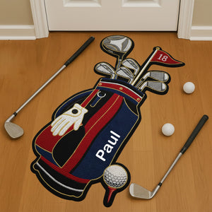 Fairway Style Golf Bag Doormat - Personalized Gifts For Golfers 04HYLU081025-Homacus