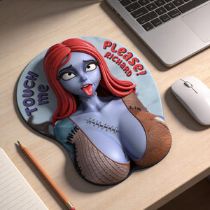 Naughty Couple 3D Mouse Pad With Armrest - Personalized Gifts For Couple 02huqn311225-Homacus