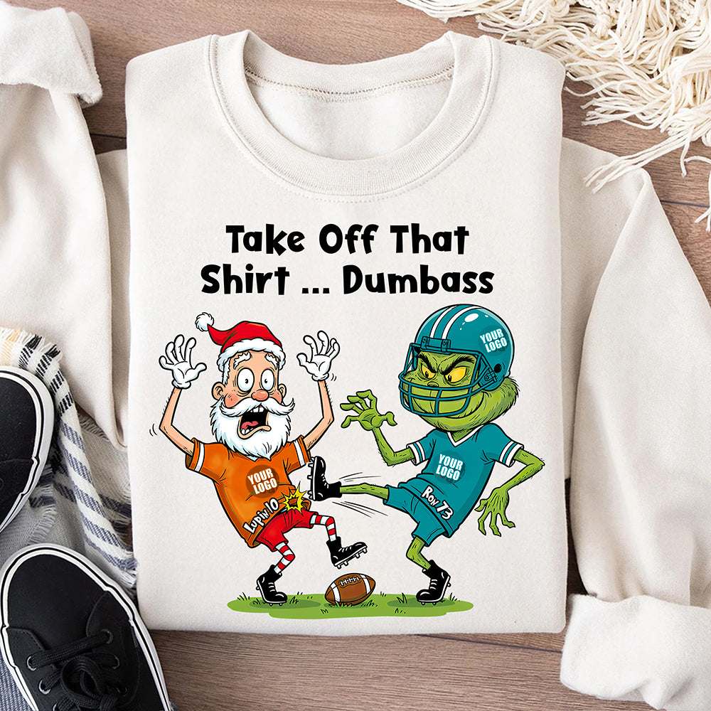 Funny Santa Sport Lover Shirt - Personalized Gifts For Sport Fans Shirt 01HUDT031125-Homacus