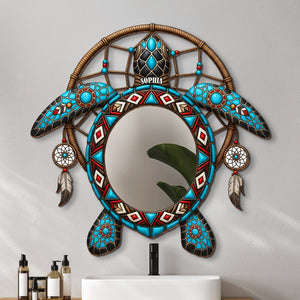 Sea Turtle Personalized Holiday Gifts For Native Mirror 04natn290725-Homacus