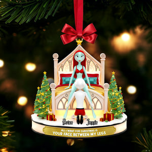 Naughty Spooky Couple Ornament - Personalized Gift For Couples 06OHLU191125-Homacus