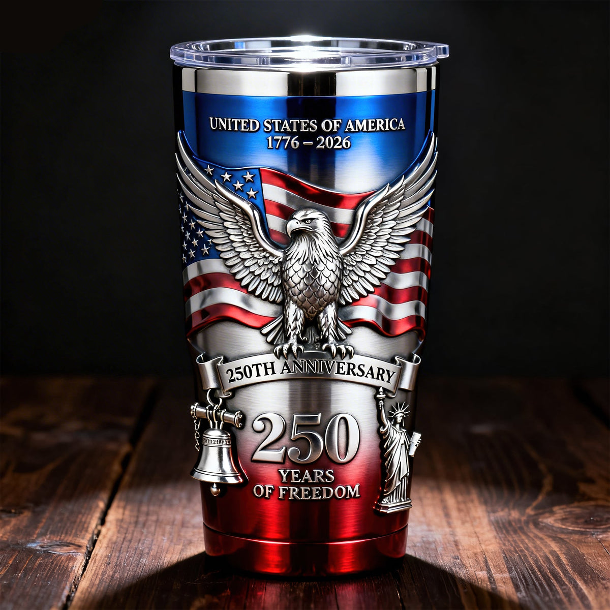 Proud Anniversary Tumbler - Personalized Gift For Patriot 02QHQN120226-Homacus