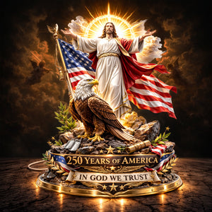 United In Faith 250 Years Anniversary Light Box - Personalized Gift For Christian 03TYLU030326-Homacus