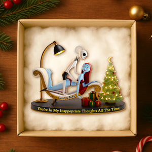 Funny Couple Christmas Ornament Personalized Gifts For Couple 01OHDT241025-Homacus