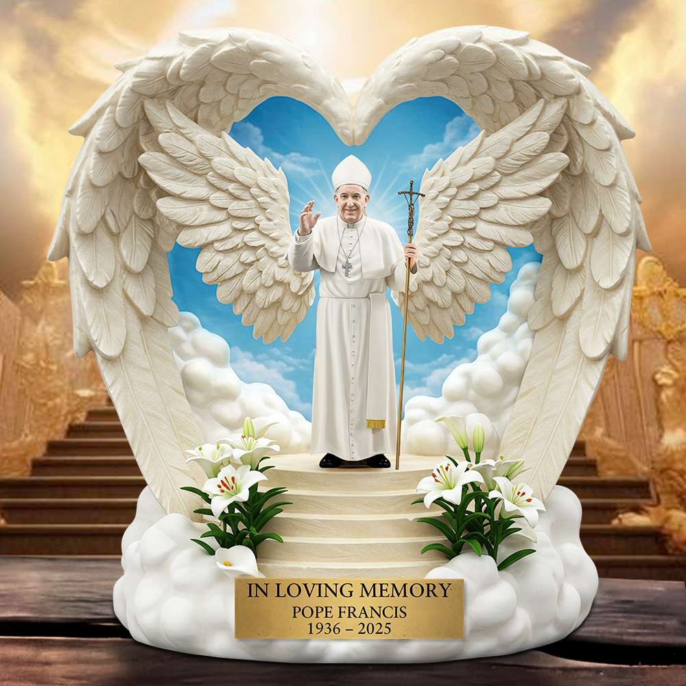 In Eternal Peace Pope Francis - Memorial Acrylic Plaque 05QHDT210425-Homacus
