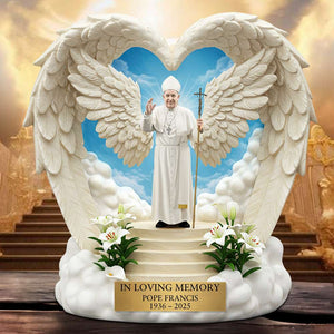 In Eternal Peace Pope Francis - Memorial Acrylic Plaque 05QHDT210425-Homacus