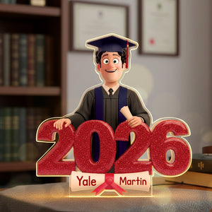2026 Grad Acrylic Light Box - Personalized Gifts For Graduates 02namg301025-Homacus