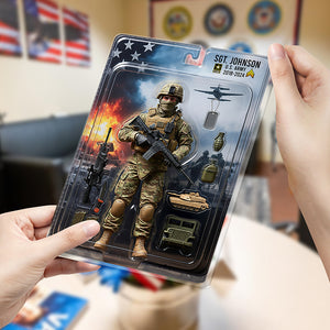 Brave Soldier Acrylic Plaque – Personalized Christmas Gifts For Veteran 01qhqn140625-Homacus