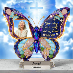 Memorial Acrylic Plaque - Custom Photo Gifts For Heaven 02naqn270525-Homacus