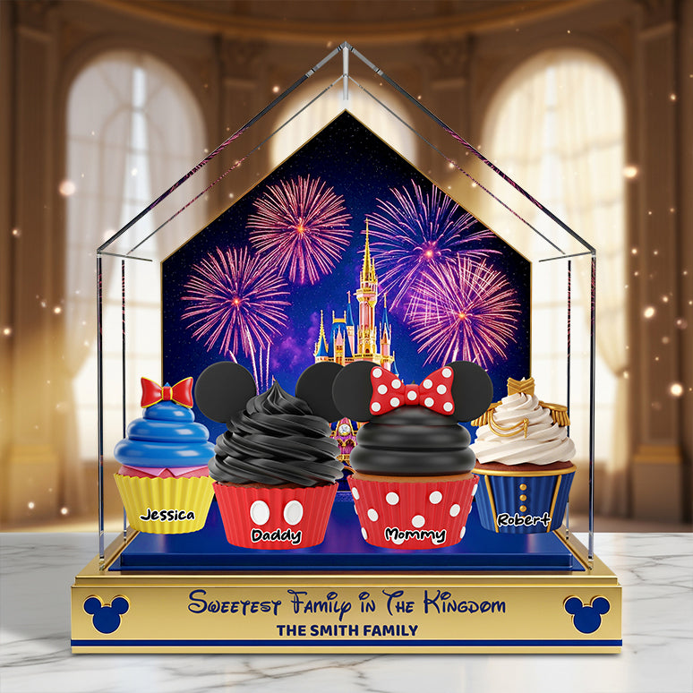 Kingdom of Cupcakes Acrylic Plaque Personalized Gifts For Family 01OHDT100625-Homacus