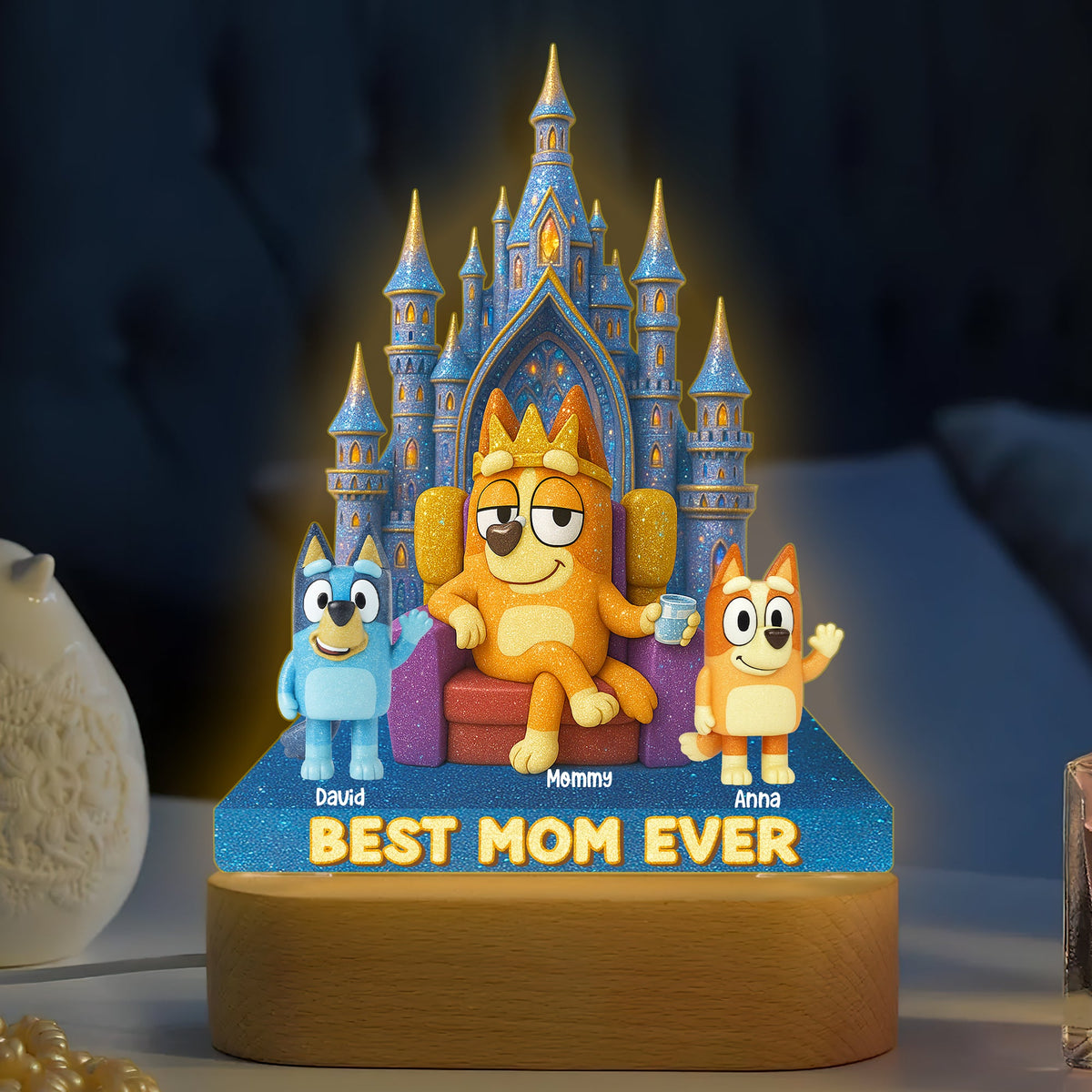 Personalized Gifts For Mom LED Light Best Mom Ever 02natn190425-Homacus