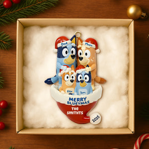 Festive Family Christmas Ornament Personalized Gifts For Family 07TGDT171125-Homacus