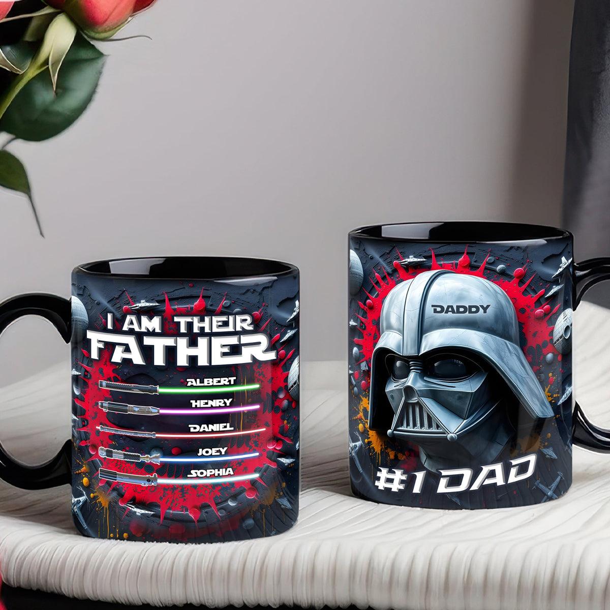 Personalized Gifts For Dad Coffee Mug - I Am Their Father 02HULU090425-Homacus