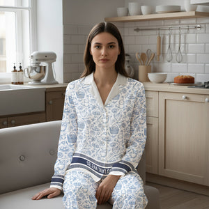 Bakers At Rest Button Up Pajama Set - Personalized Gift For Bakers 03PGLU021025-Homacus