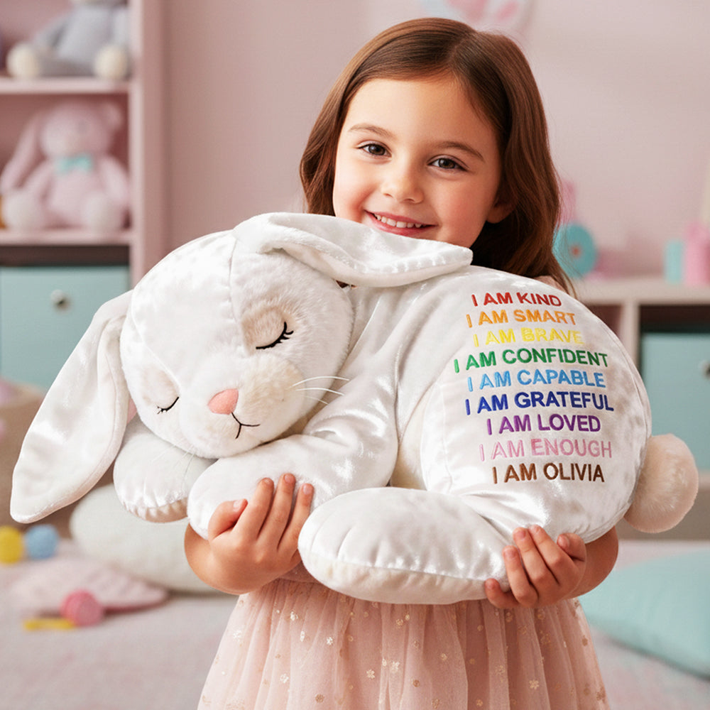 Bunny Custom Shaped Pillow - Personalized Gifts For Kid 02tgta261225-Homacus