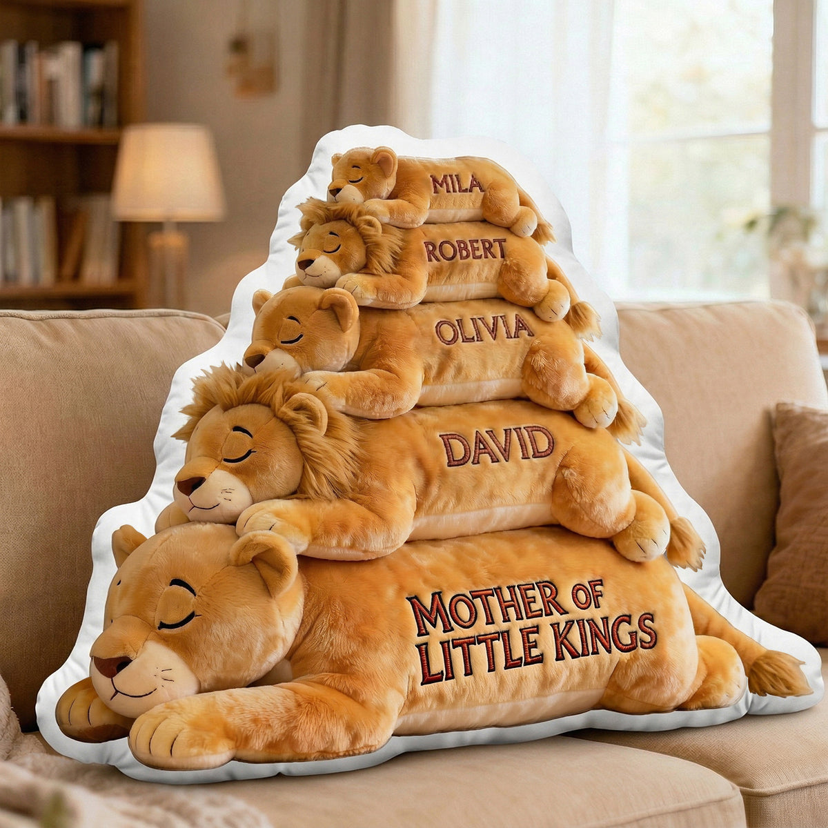 Mother of Little Ones Pillow - Personalized Gifts For Mom 01QHDT110426-Homacus