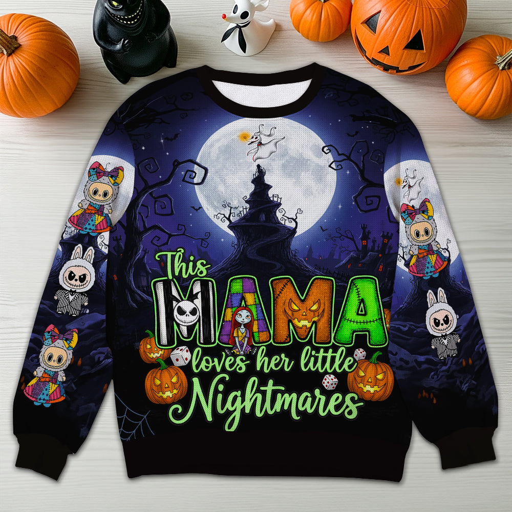 Mother Of Little Nightmares Ugly Sweater - Personalized Gifts For Mom 01HULU300825-Homacus