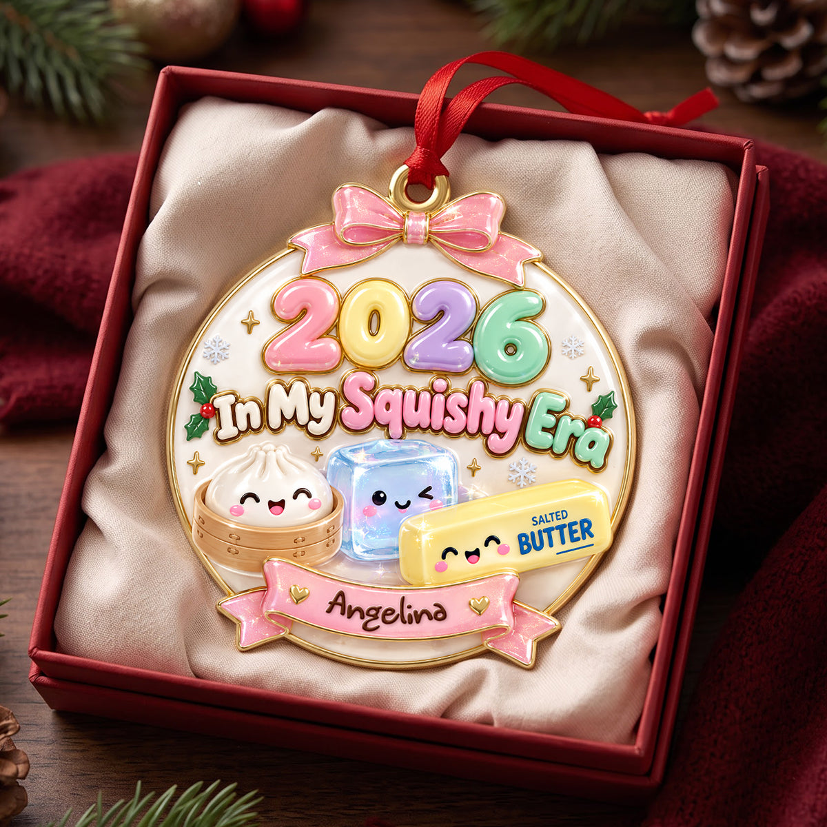 Cozy Squishy Era Christmas Ornament - Personalized Gifts 06hudh191026-Homacus
