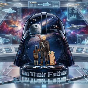 I Am The Father Acrylic Plaque - Personalized Gifts For Dads 04natn060526-Homacus