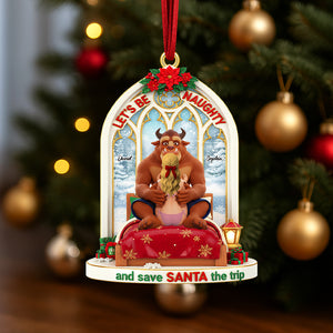 Personalized Funny Gifts For Couple Christmas Ornament 03natn110925-Homacus