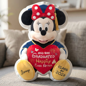 Cute Mouse Graduation Pillow - Personalized Gifts For Graduates 03natn130526-Homacus