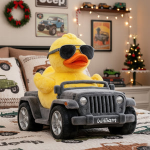 Ducking Trip Custom Shape Pillow - Personalized Gifts For Off-road Lovers 02QHQN081125-Homacus