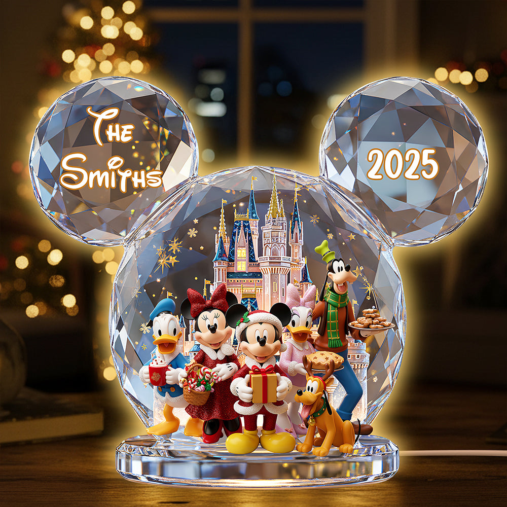 Happy Family Light Box Personalized Gifts For Family 03PGDT061125-Homacus