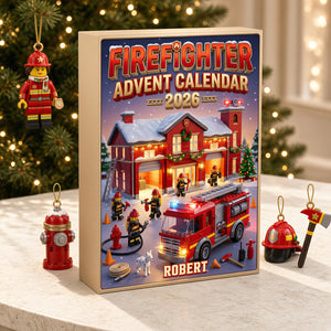 Firefighter Advent Calendar Blind Box - Personalized Christmas Gifts For Firefighter 03pgdt291026-Homacus