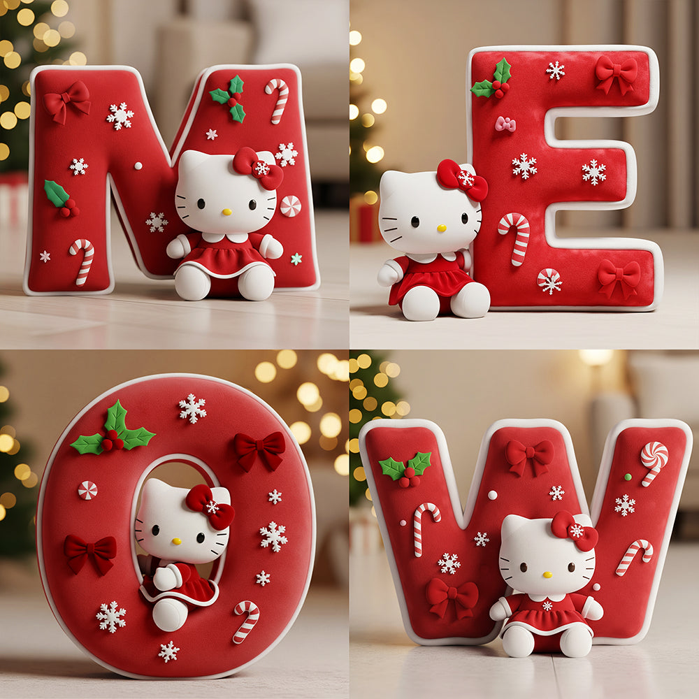 Cute Christmas Custom Shape Pillow - Personalized Gifts For Kid 04pgta191125-Homacus