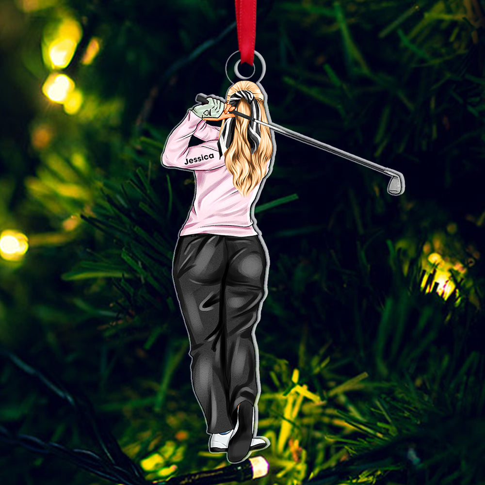 Personalized Gifts For Golf Lovers Acrylic Ornament 05acqn111124tm-Homacus