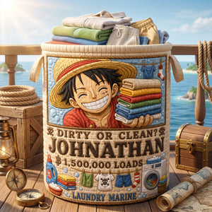 Wanted Adventure Laundry Basket - Personalized Gifts 03paqn110726