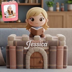 Book Lover Custom Shaped Pillow - Personalized Gifts For Book Lover 04kita211125-Homacus