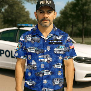 Police Pride Hawaiian Shirt – Personalized Gifts For Police 03huqn190625-Homacus
