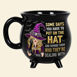 Sassy Witch Cauldron Mug – Personalized Halloween Gifts For Witch Lovers 01ohqn040925-Homacus