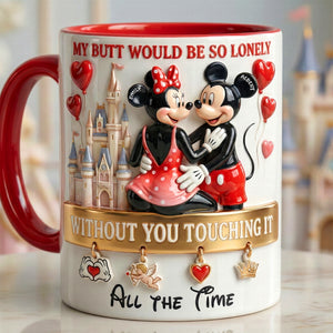Playful Couple Accent Mug - Personalized Gifts For Couple 04qhqn050126-Homacus