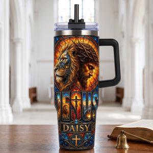 Faith & Strength Christian Tumbler - Personalized Gifts 01hutn010726-Homacus